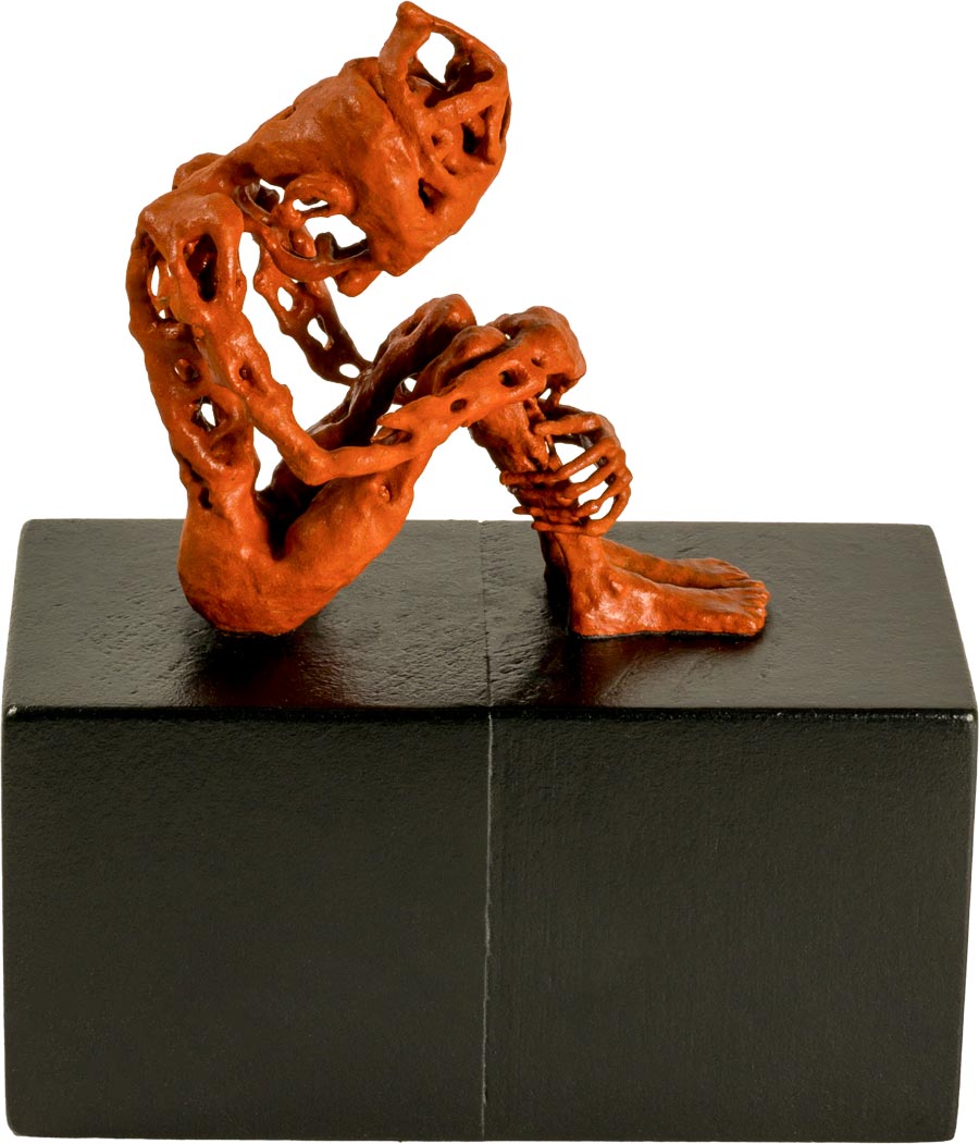objekt-plastik-hartkeramik-contemplatio - modern art avantgarde